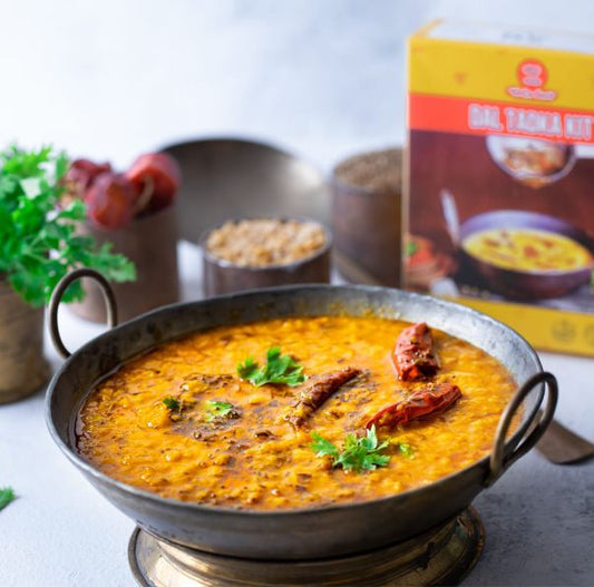 Tadke-wali Dal using ELtheCook's Dal Tadka Kit