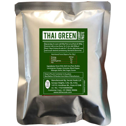 Thai Green Curry Paste Bulk Pack 1 kg