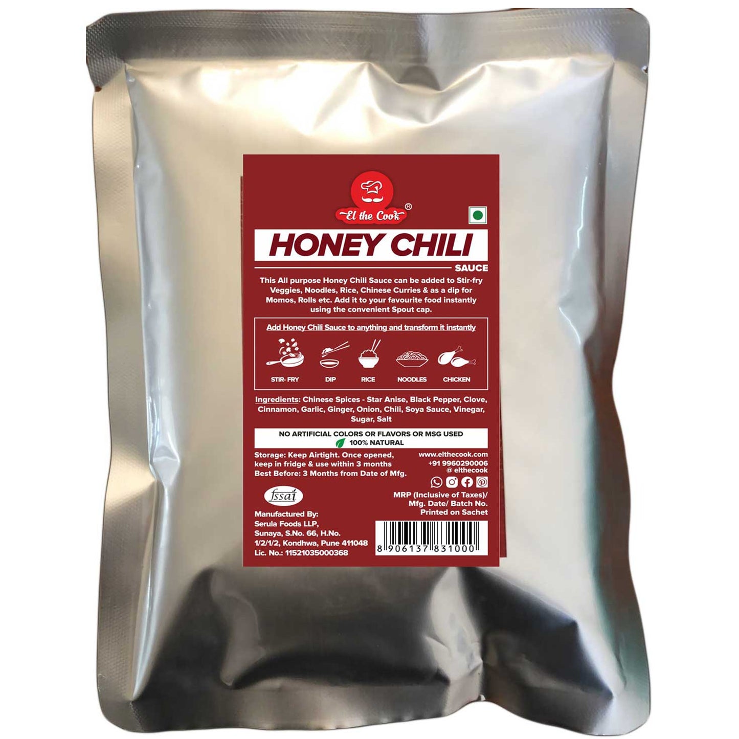 Honey Chili Sauce - Bulk Pack 1 kg