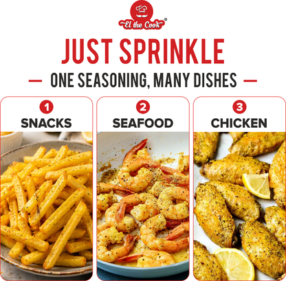 Lemon Pepper & Herb Seasoning - Bulk Pack 1 kg