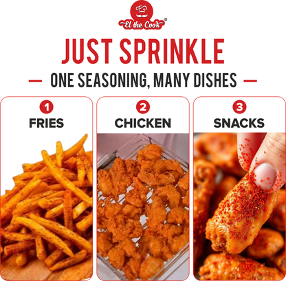 Peri Peri Hot & Spicy Sprinkler Seasoning - Bulk Pack 1 kg