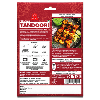 Tandoori Veg Paste 50g x 2 Pack