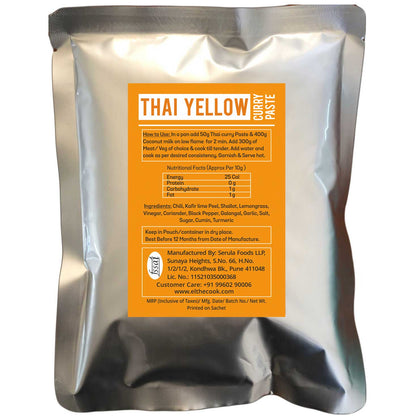 Thai Yellow Curry Paste - Bulk Pack 1 kg