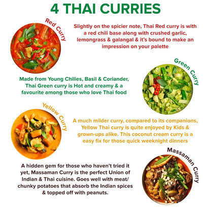 Thai Super Feast Combo | 4 Pack x 50g