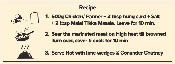 Malai Tikka Masala | 2 x 50g