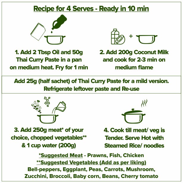 Thai Super Feast Combo | 4 Pack x 50g